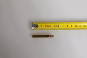 Dolce & Gabbana Dolce & Gabbana Gold Tone Brass Logo Branded Tie Clip Bar