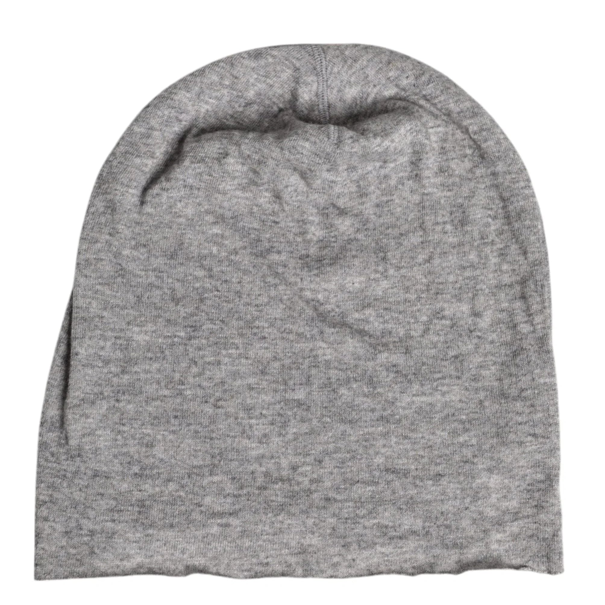 Dolce & Gabbana Dolce & Gabbana Gray Viscose Blend Knitted Beanie Cap