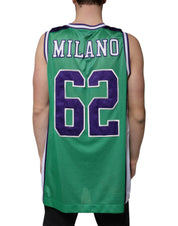 Dolce & Gabbana T-Shirts ÌT40| XXS Dolce & Gabbana Green Polyester Jersey Sleeveless T-shirt