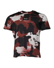 Dolce & Gabbana T-Shirts Dolce & Gabbana Multicolor Camouflage Crew Neck T-shirt