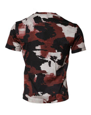 Dolce & Gabbana T-Shirts Dolce & Gabbana Multicolor Camouflage Crew Neck T-shirt
