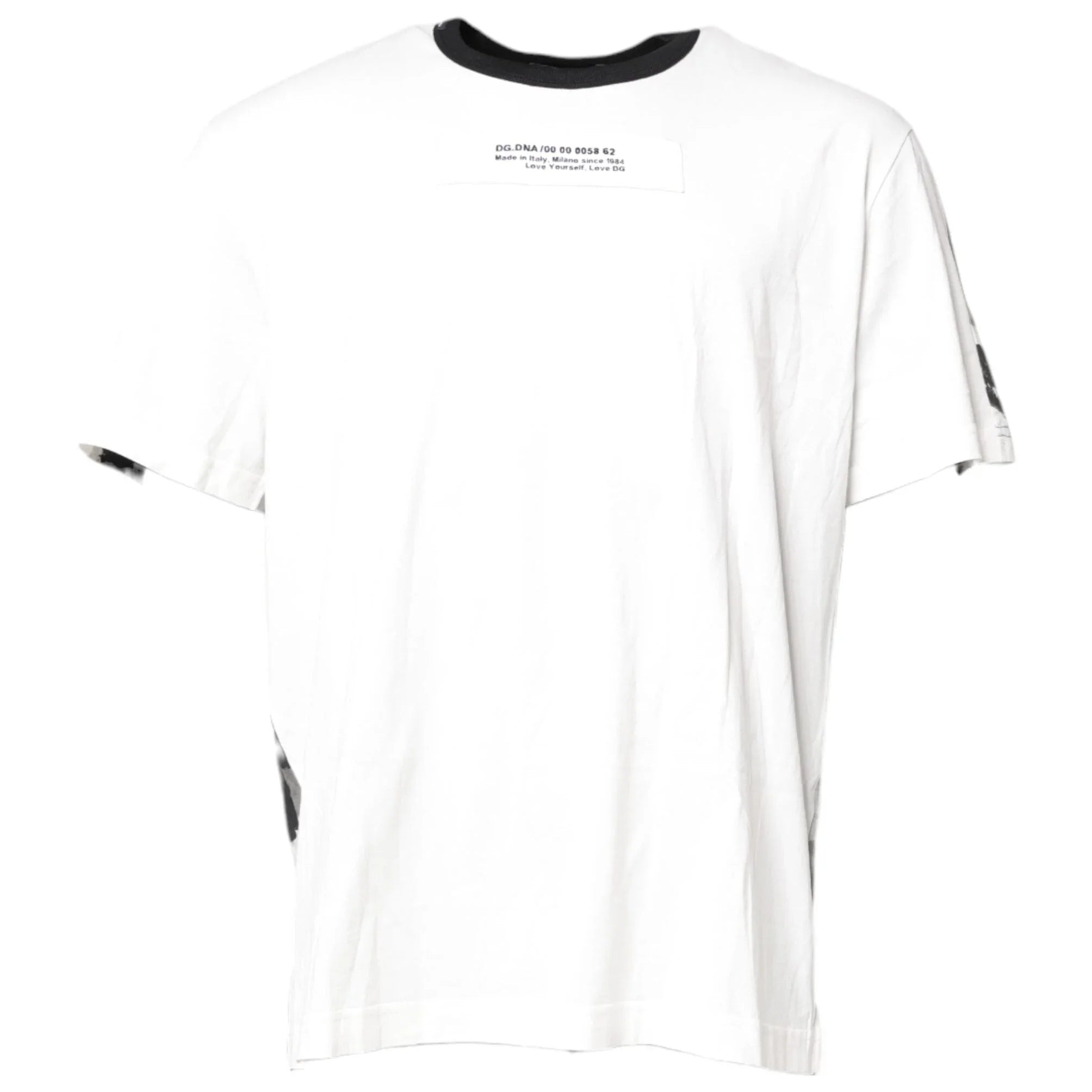 Dolce & Gabbana T-Shirts IT56 | XXL Dolce & Gabbana Multicolor Camouflage Crew Neck T-shirt