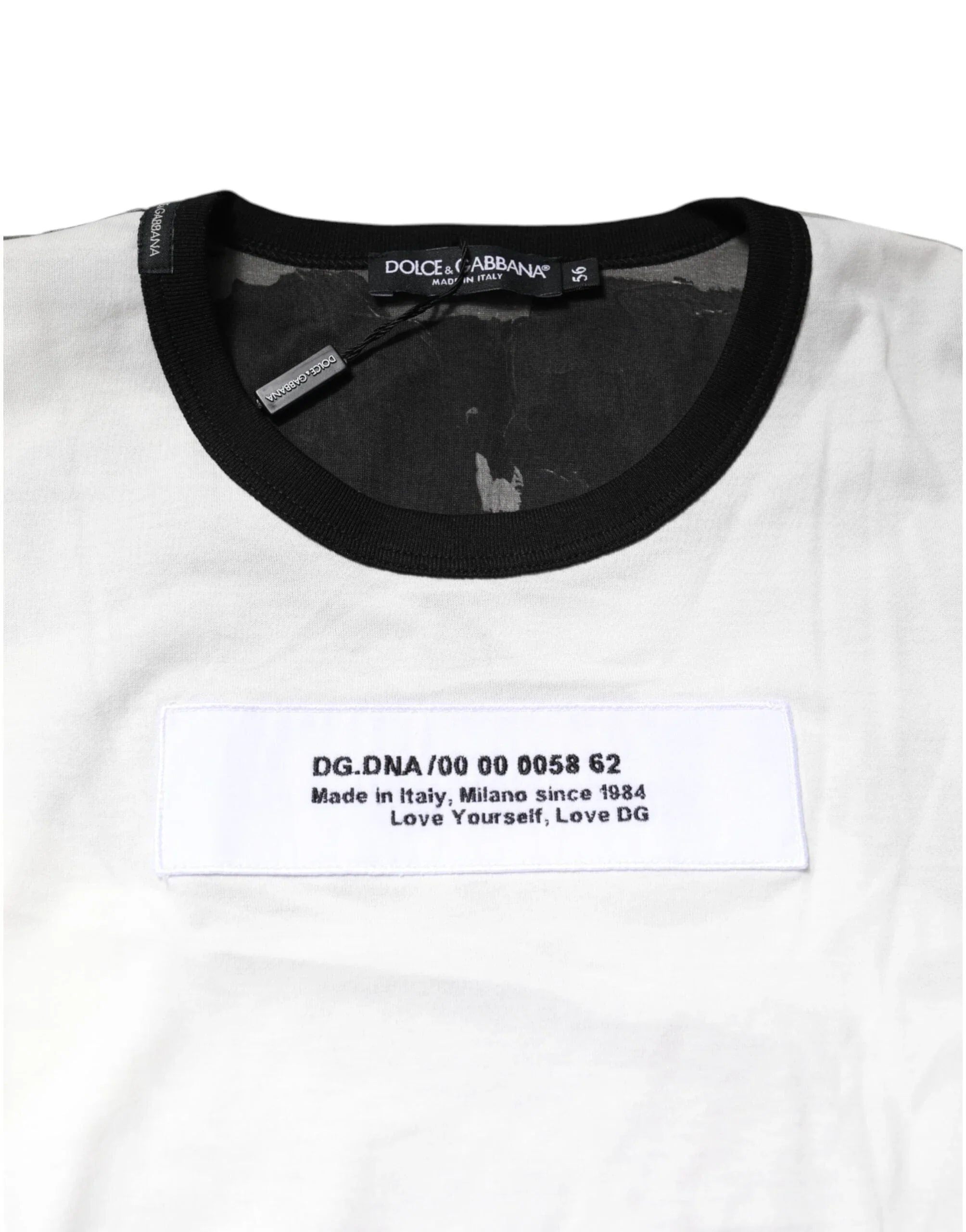 Dolce & Gabbana T-Shirts IT56 | XXL Dolce & Gabbana Multicolor Camouflage Crew Neck T-shirt