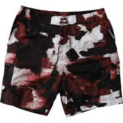 Dolce & Gabbana Swimsuits Dolce & Gabbana Multicolor Camouflage DG Logo Beachwear Shorts Swimwear