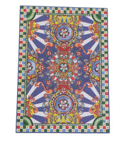 Dolce & Gabbana Dolce & Gabbana Multicolor Carretto Siciliano Envelope Post Card Holder