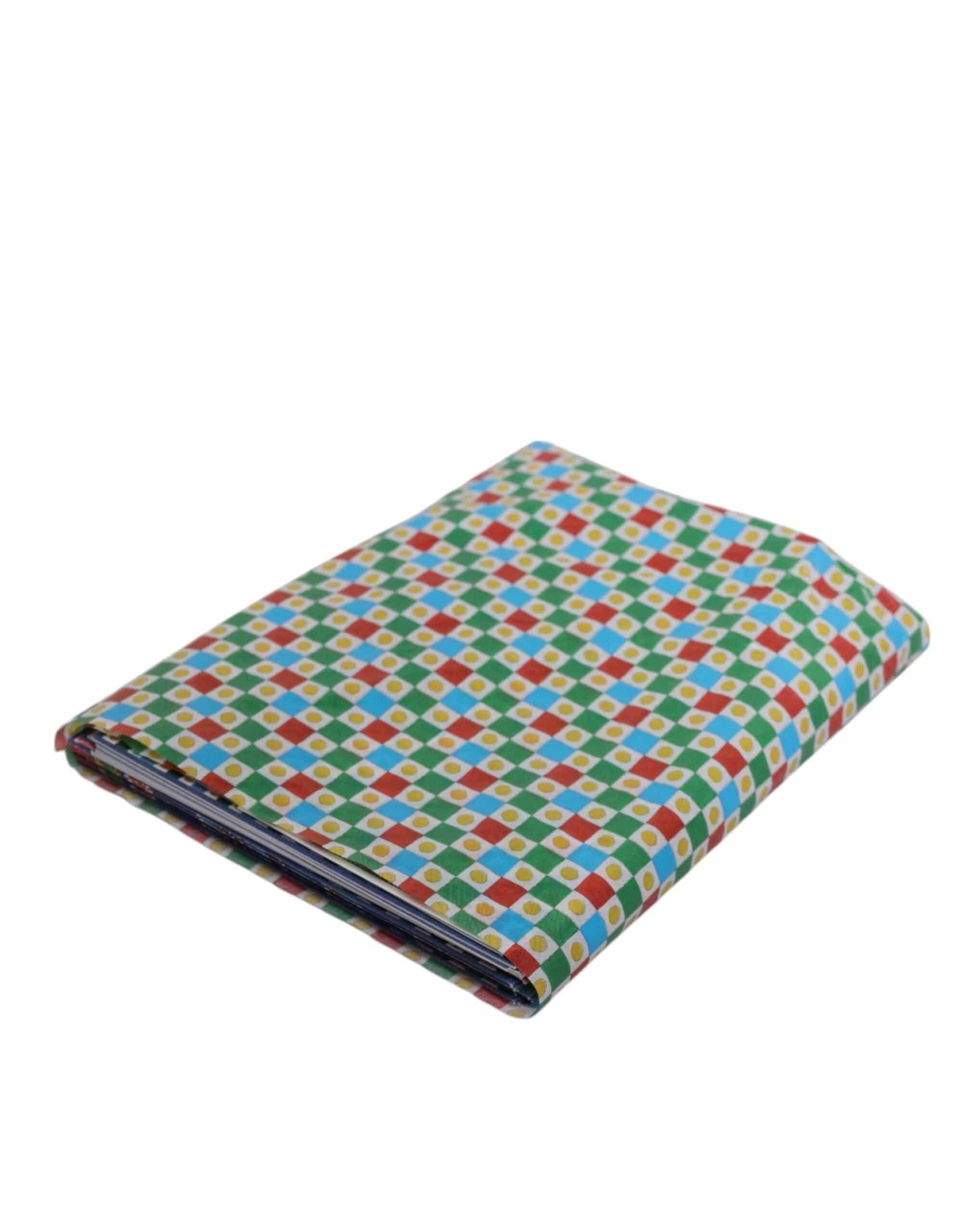 Dolce & Gabbana Dolce & Gabbana Multicolor Carretto Siciliano Envelope Post Card Holder