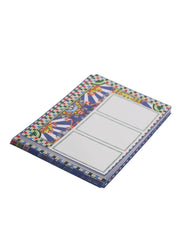 Dolce & Gabbana Dolce & Gabbana Multicolor Carretto Siciliano Envelope Post Card Holder