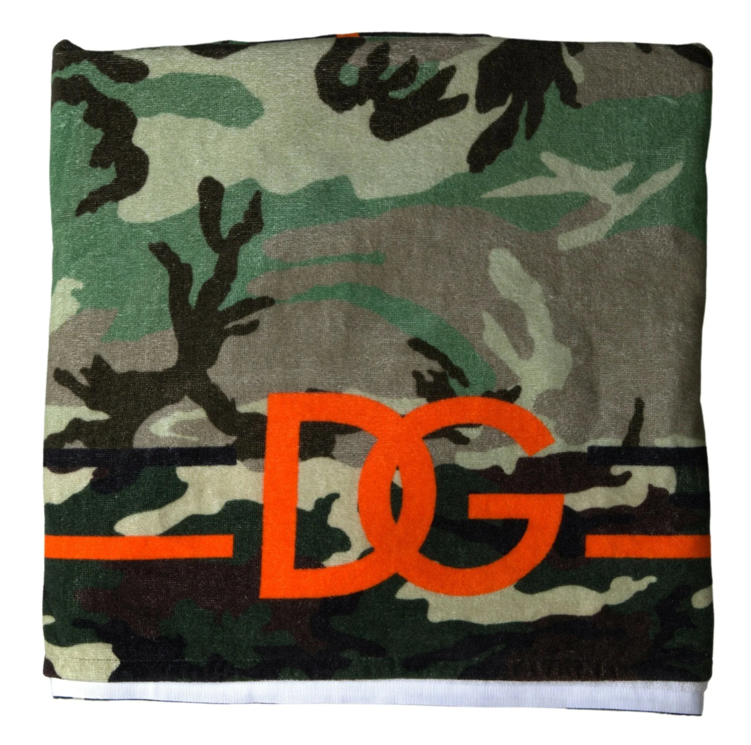 Dolce & Gabbana Scarves Dolce & Gabbana Multicolor Cotton Neck Wrap Scarf
