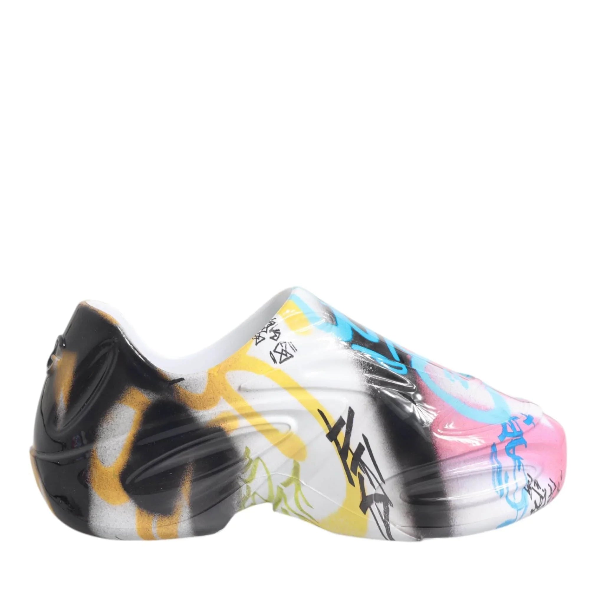 Dolce & Gabbana Sneakers Dolce & Gabbana Multicolor Graffiti Daymaster Sneakers Shoes