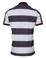 Dolce & Gabbana Premium Polos IT52 | XL Dolce & Gabbana Multicolor Graphic Collared Polo T-shirt