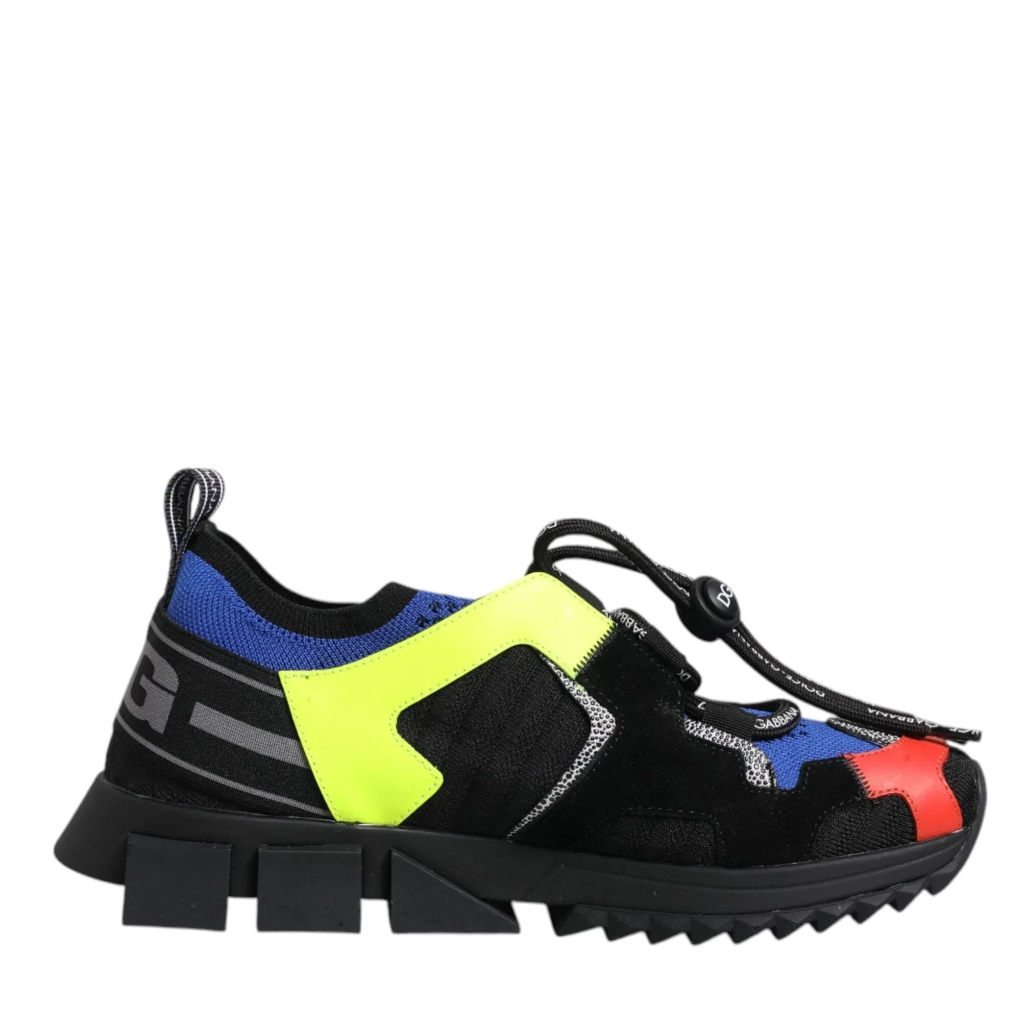 Dolce & Gabbana Sneakers Dolce & Gabbana Multicolor Mesh Sorrento Trekking Sneakers Shoes