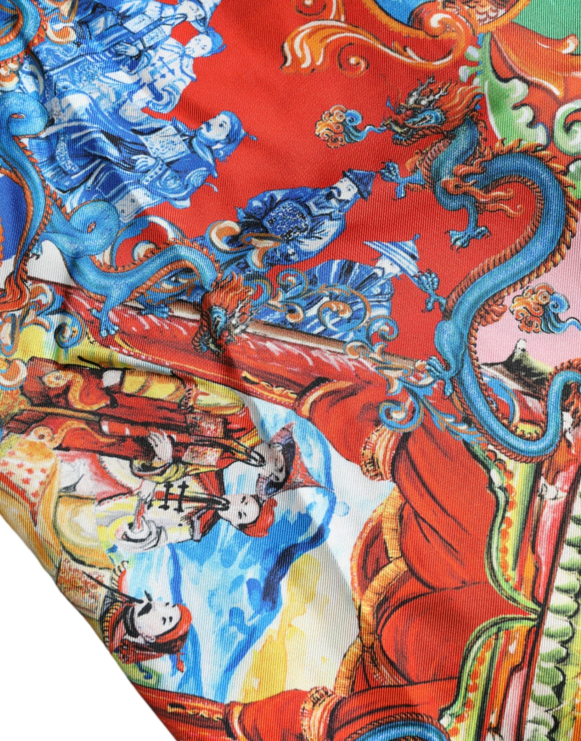 Dolce & Gabbana Shirts IT5 | M Dolce & Gabbana Multicolor Patterned Button Down Casual Shirt