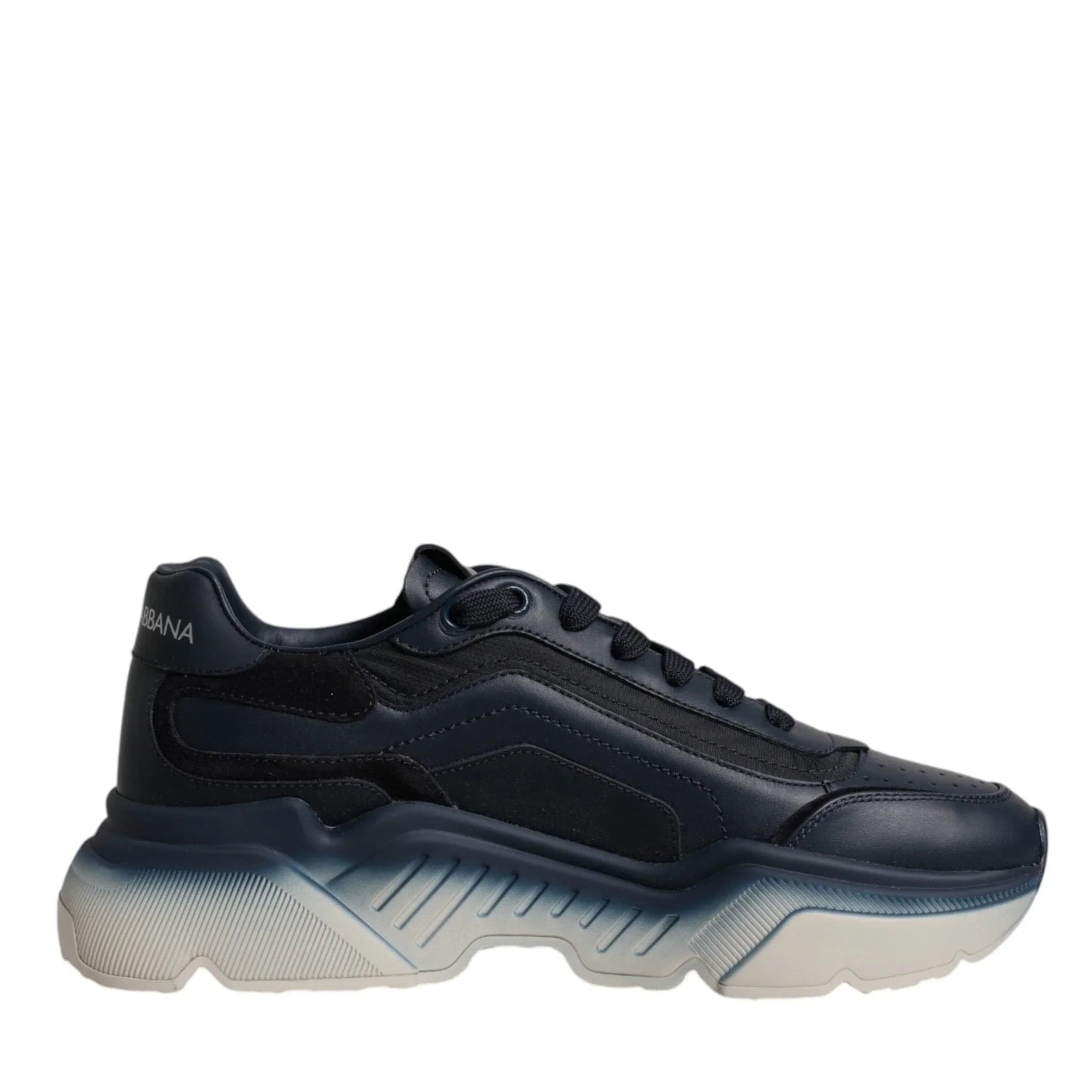 Dolce & Gabbana Sneakers Dolce & Gabbana Navy Blue Daymaster Low Top Men Sneakers Shoes