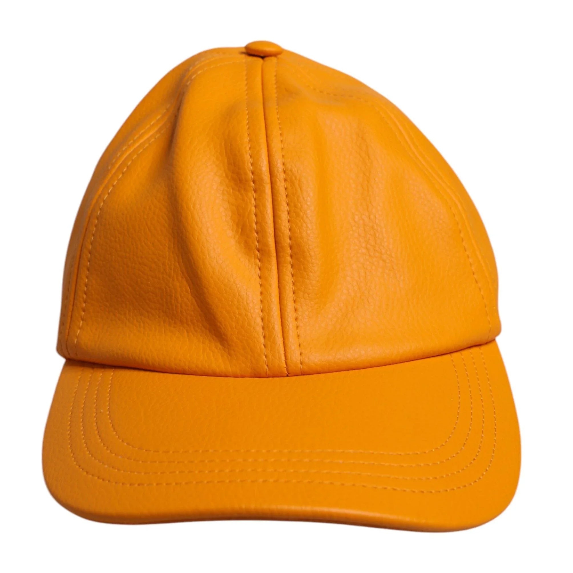 Dolce & Gabbana 58 cm|M Dolce & Gabbana Orange Cotton 6 Panels Baseball Cap
