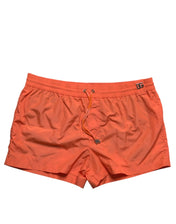 Dolce & Gabbana Swimsuits IT6| L Dolce & Gabbana Orange Polyester Beachwear Shorts 2Pc Swimwear