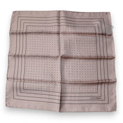 Dolce & Gabbana Dolce & Gabbana Pink Polka Dots Square Handkerchief Scarf