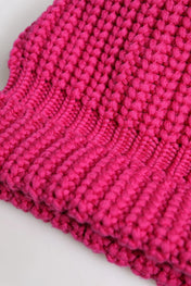 Dolce & Gabbana Dolce & Gabbana Pink Solid Wool Knitted Winter Beanie Hat
