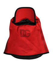 Dolce & Gabbana Dolce & Gabbana Red Logo Polyester Wide Brim Balaclava Hat