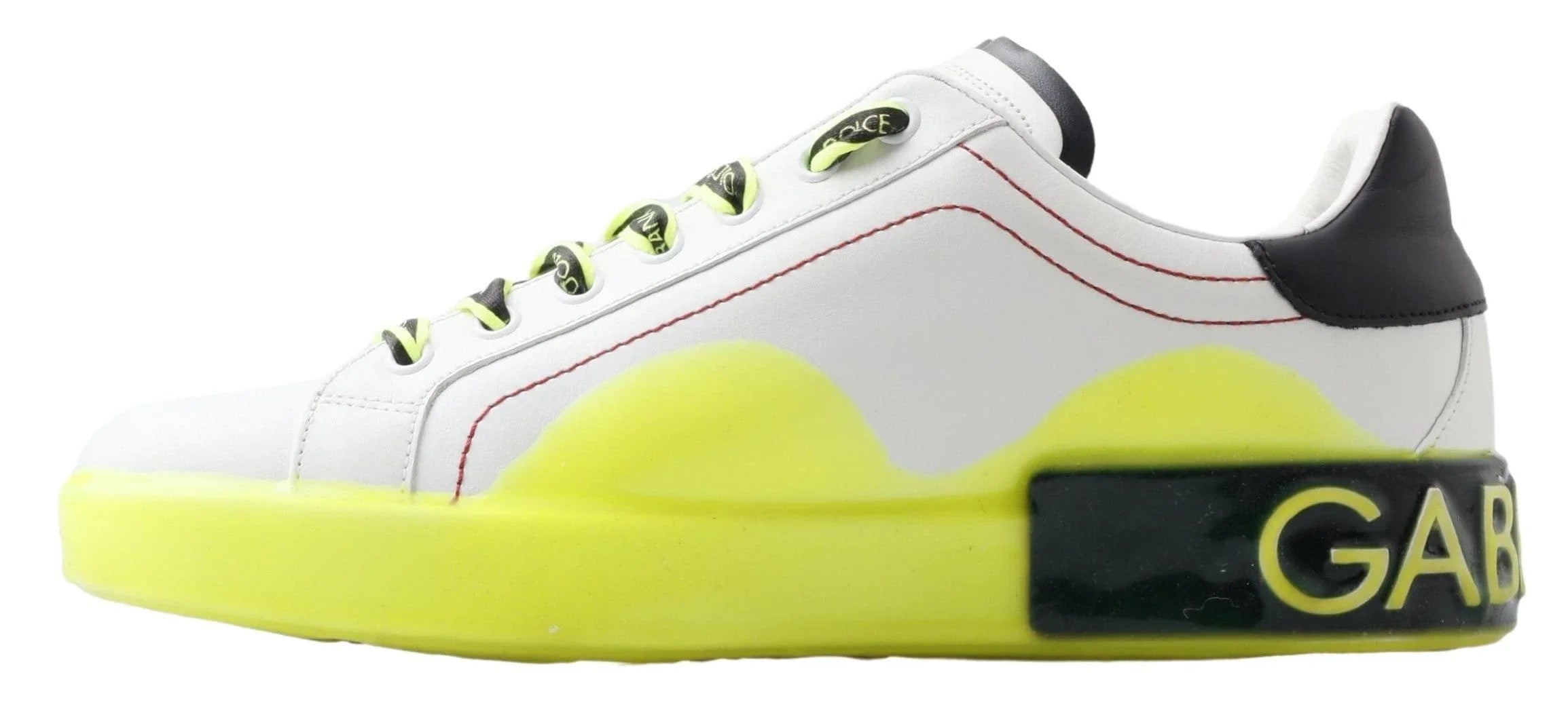 Dolce & Gabbana Sneakers Dolce & Gabbana Sleek Portofino Low Top Leather Sneakers