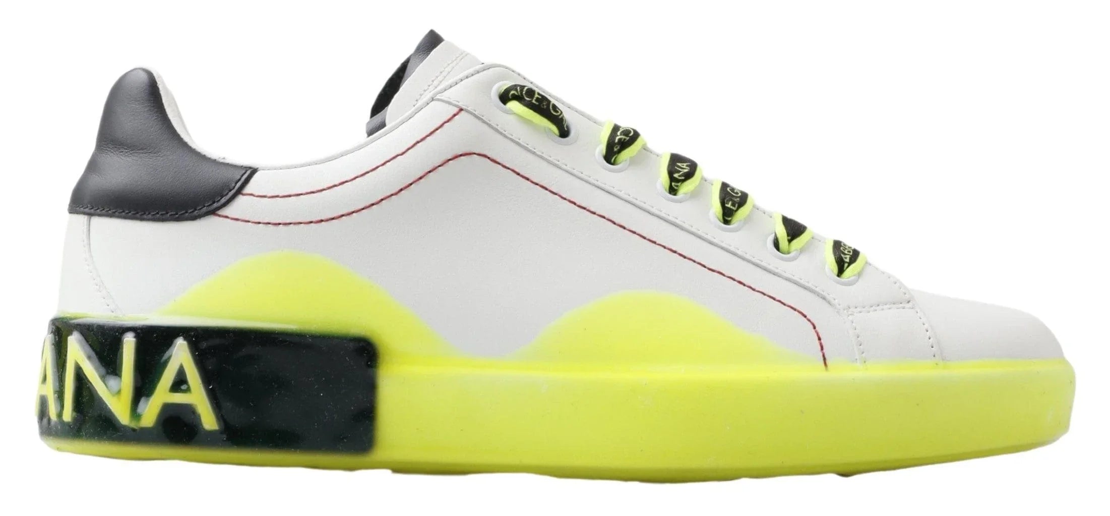 Dolce & Gabbana Sneakers Dolce & Gabbana Sleek Portofino Low Top Leather Sneakers