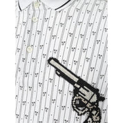 Dolce & Gabbana Premium Polos IT46 | S Dolce & Gabbana White Cotton Polo Shirt