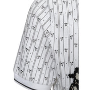 Dolce & Gabbana Premium Polos IT46 | S Dolce & Gabbana White Cotton Polo Shirt