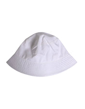 Dolce & Gabbana 59 cm|L Dolce & Gabbana White Cotton Wide Brim Bucket Hat