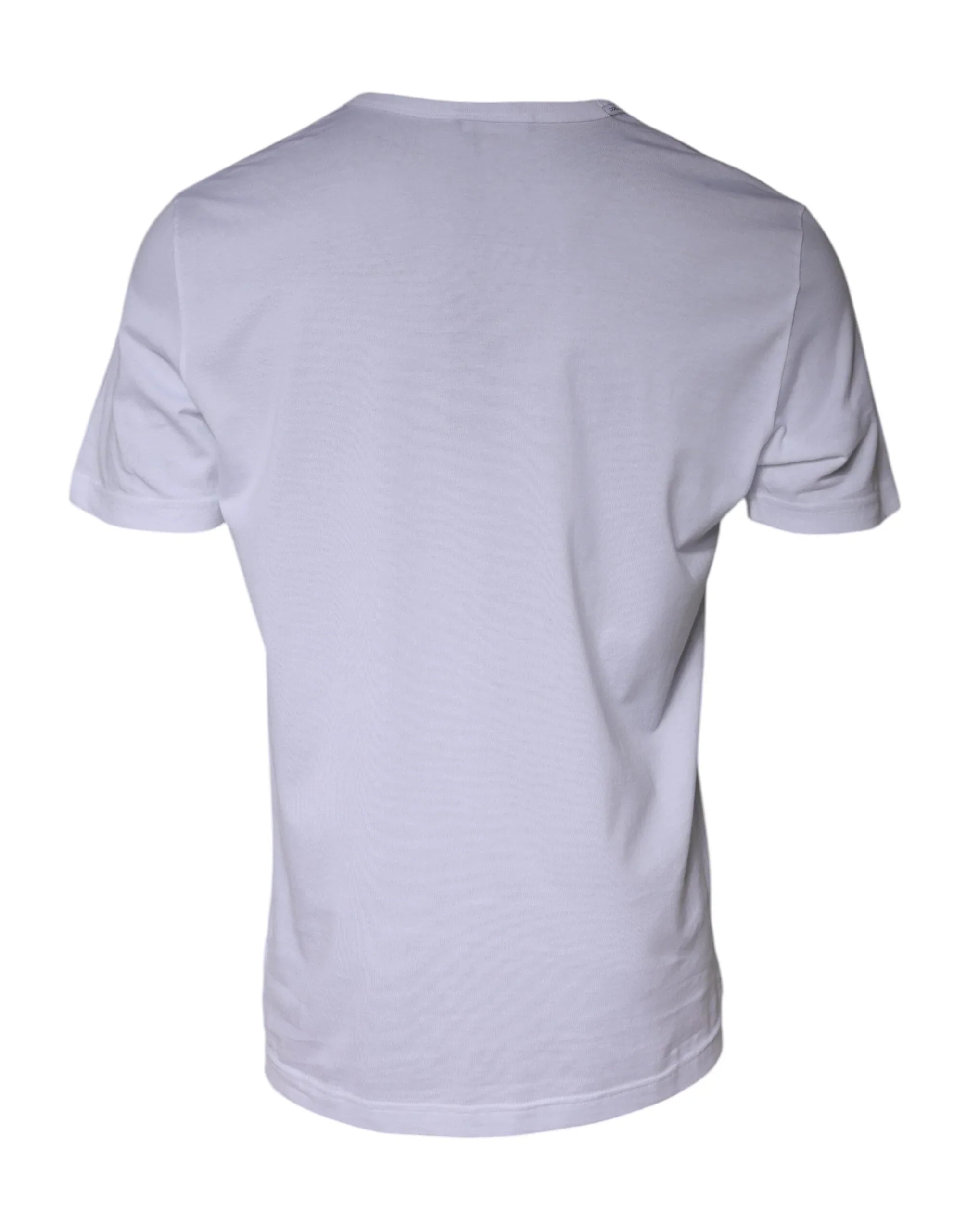 Dolce & Gabbana Casual/Chino Shorts IT58 | 3XL Dolce & Gabbana White Paradiso Cotton Shorts Sleeves T-shirt