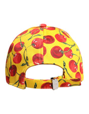 Dolce & Gabbana 58 cm|M Dolce & Gabbana Yellow Cotton Printed 6 Panels Baseball Cap