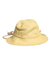 Dolce & Gabbana 59 cm|L Dolce & Gabbana Yellow Cotton Wide Brim Bucket