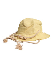 Dolce & Gabbana 59 cm|L Dolce & Gabbana Yellow Cotton Wide Brim Bucket