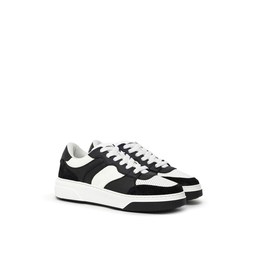 Dsquared² Sneakers Dsquared² Black And White Leather Sneaker