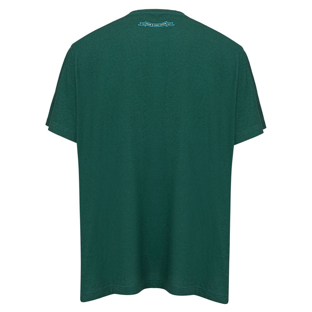 Dsquared² T-Shirts S Dsquared² Green Cotton T-Shirt