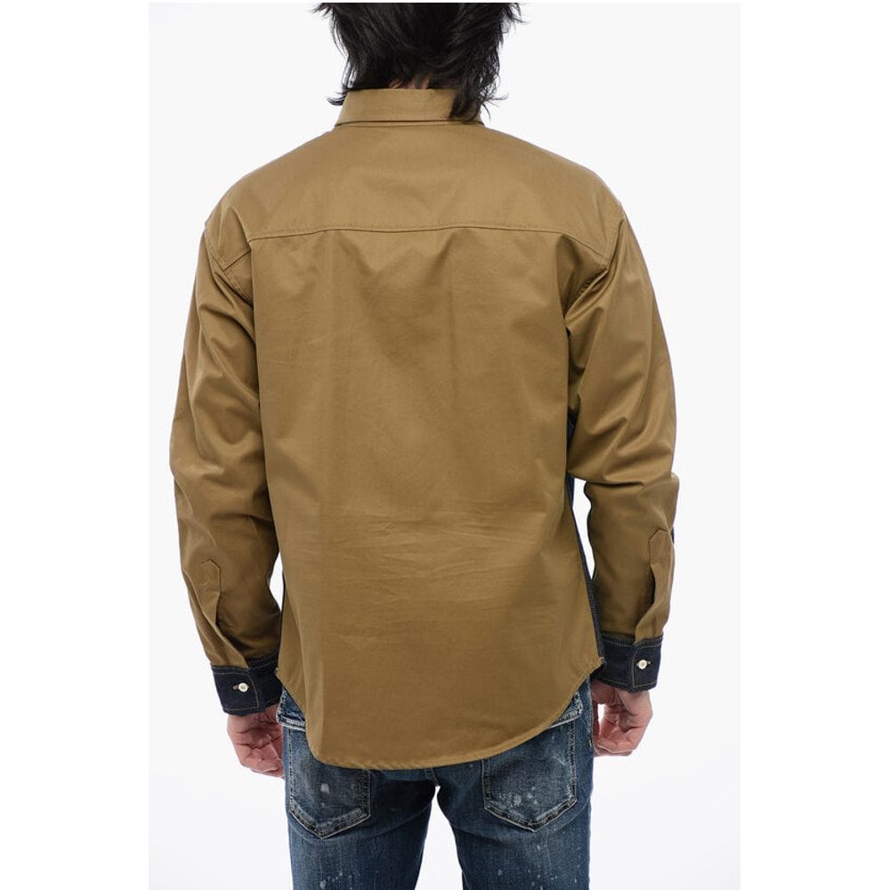 Dsquared² Premium Denim Dsquared² Two-toned CATEN BROS Denim Shirt