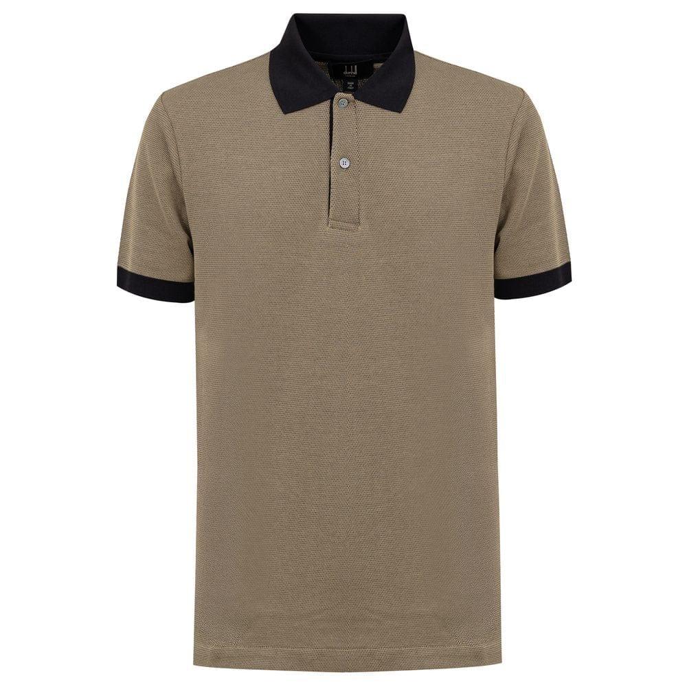 Dunhill Polos M Dunhill Green Cotton Polo Shirt