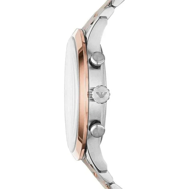 Emporio Armani Watches Emporio Armani Elegant Two-Tone Timepiece for Men