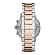 Emporio Armani Watches Emporio Armani Elegant Two-Tone Timepiece for Men