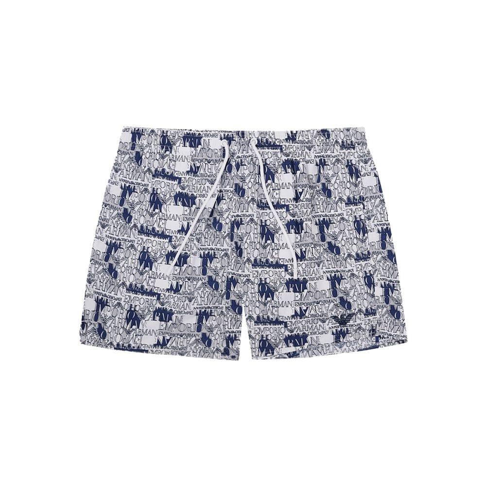Emporio Armani Swimsuits IT46 | S Emporio Armani Elegant White Polyester Swim Shorts