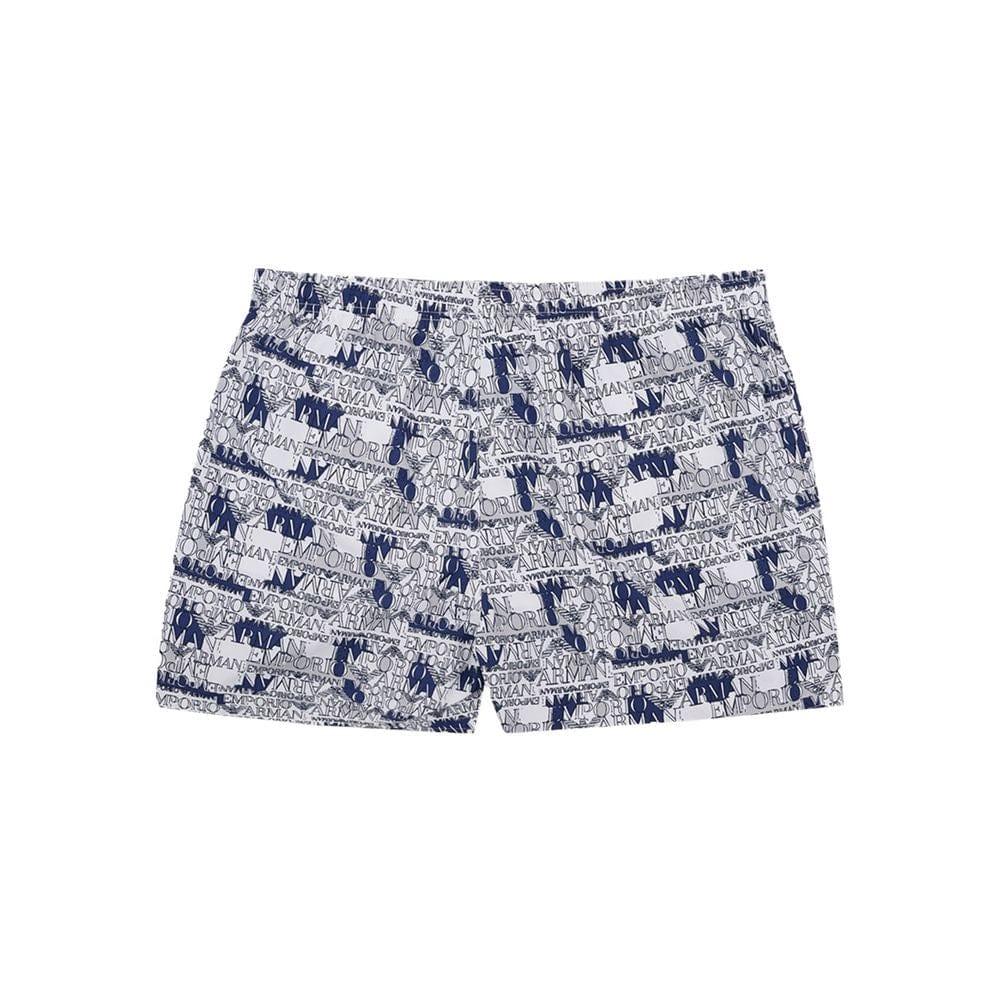 Emporio Armani Swimsuits IT46 | S Emporio Armani Elegant White Polyester Swim Shorts