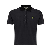 Fendi Polos IT40 | M Fendi Black Cotton Polo Shirt