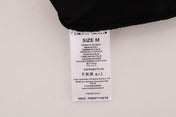 Frankie Morello T-Shirt S Frankie Morello Chic Black Crewneck Tee with 'RIDERS' Motif
