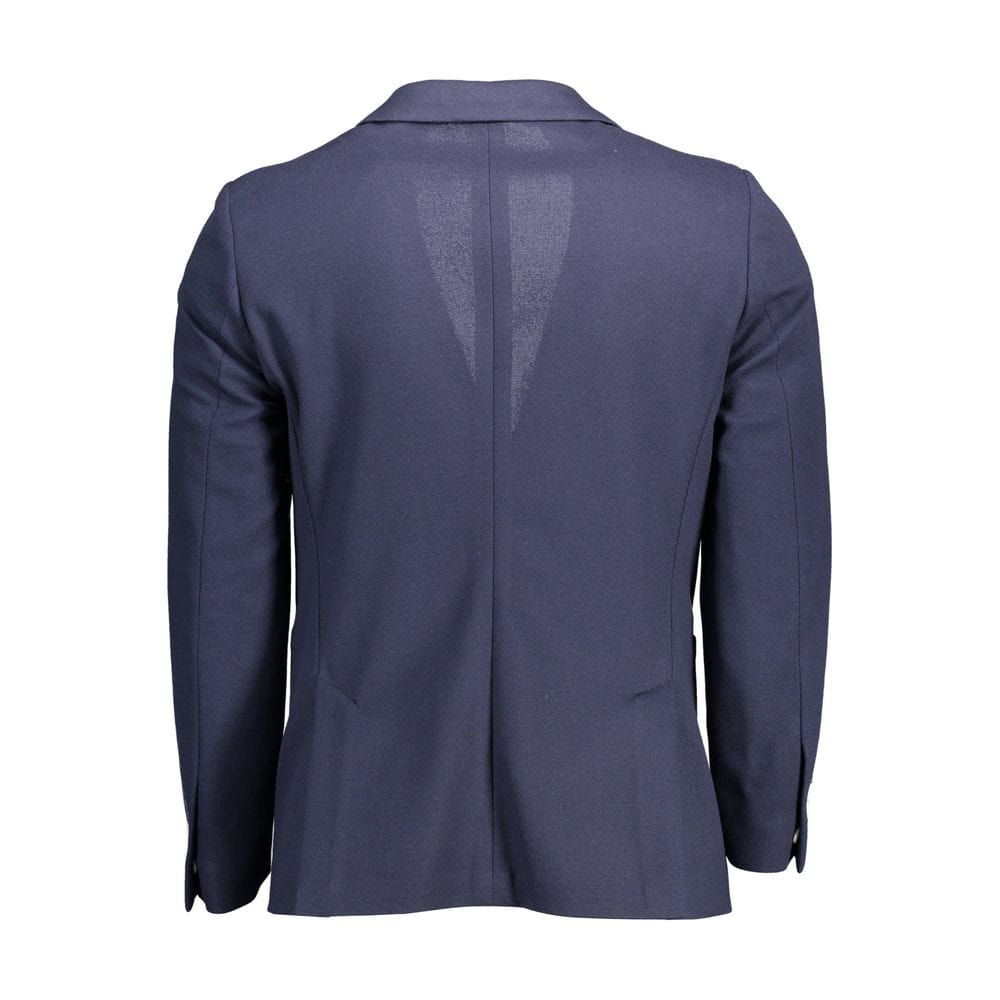 Gant Jackets Gant Blue Cotton Men Jacket