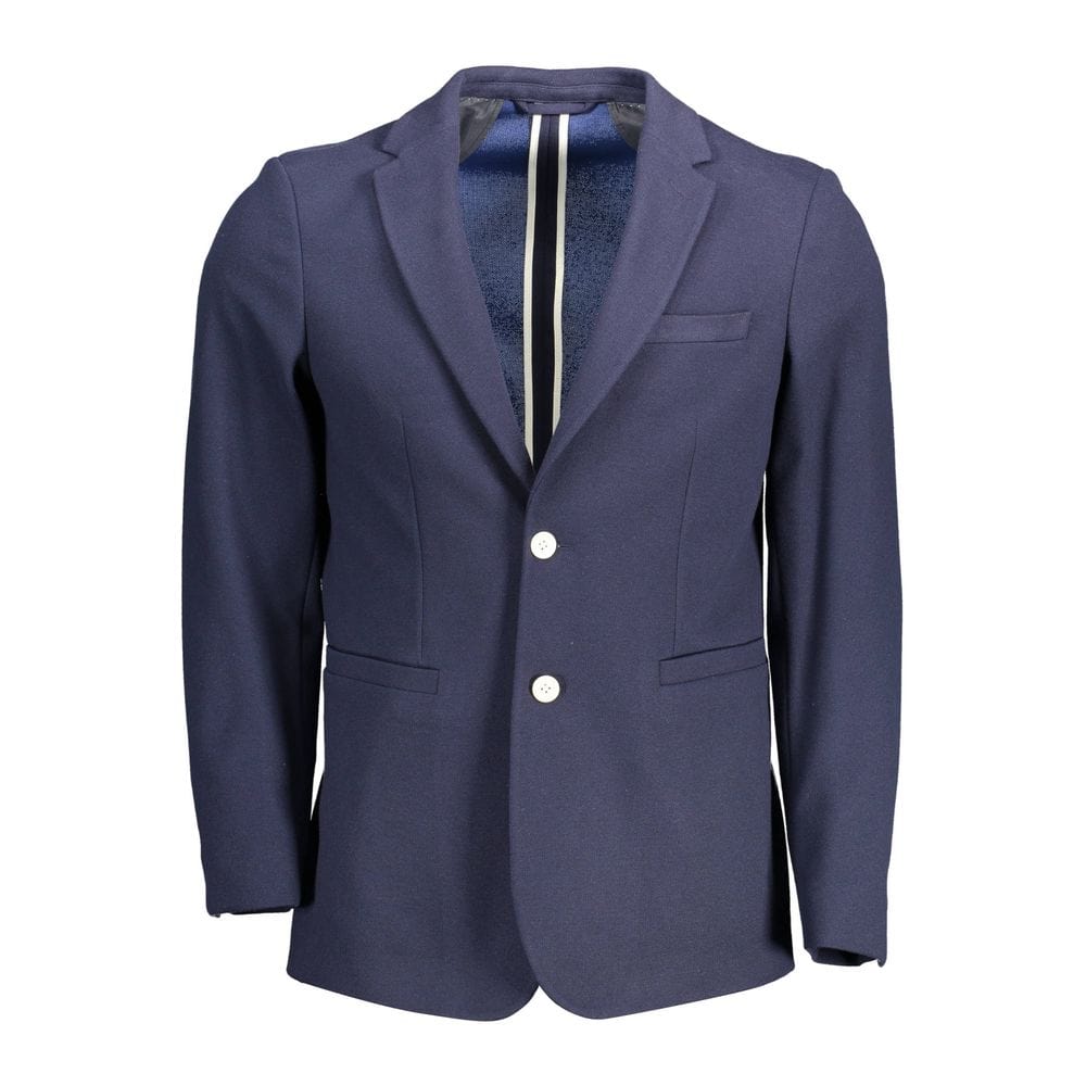 Gant Jackets Gant Blue Cotton Men Jacket