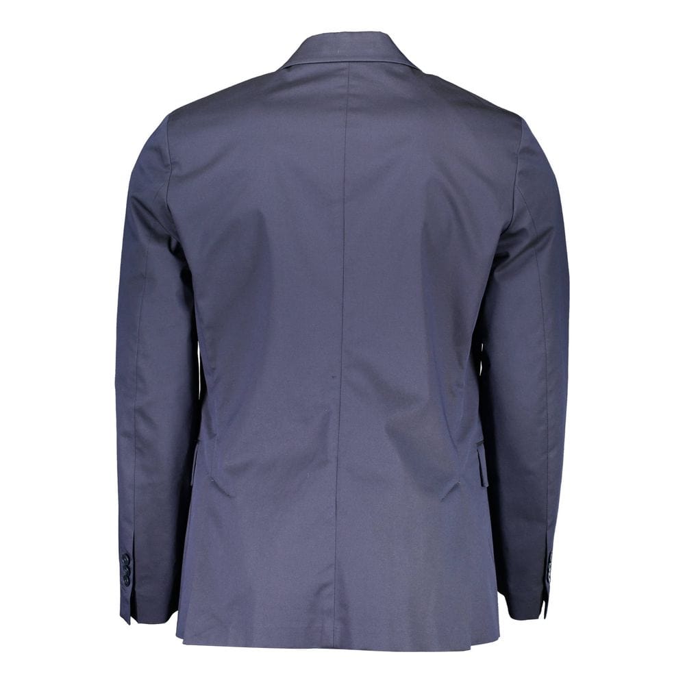 Gant Jackets IT50 | L Gant Blue Cotton Men Jacket