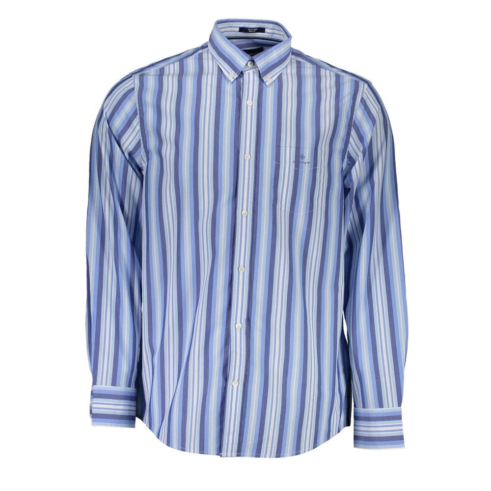 Gant Premium Polos Gant Blue Cotton Men Shirt