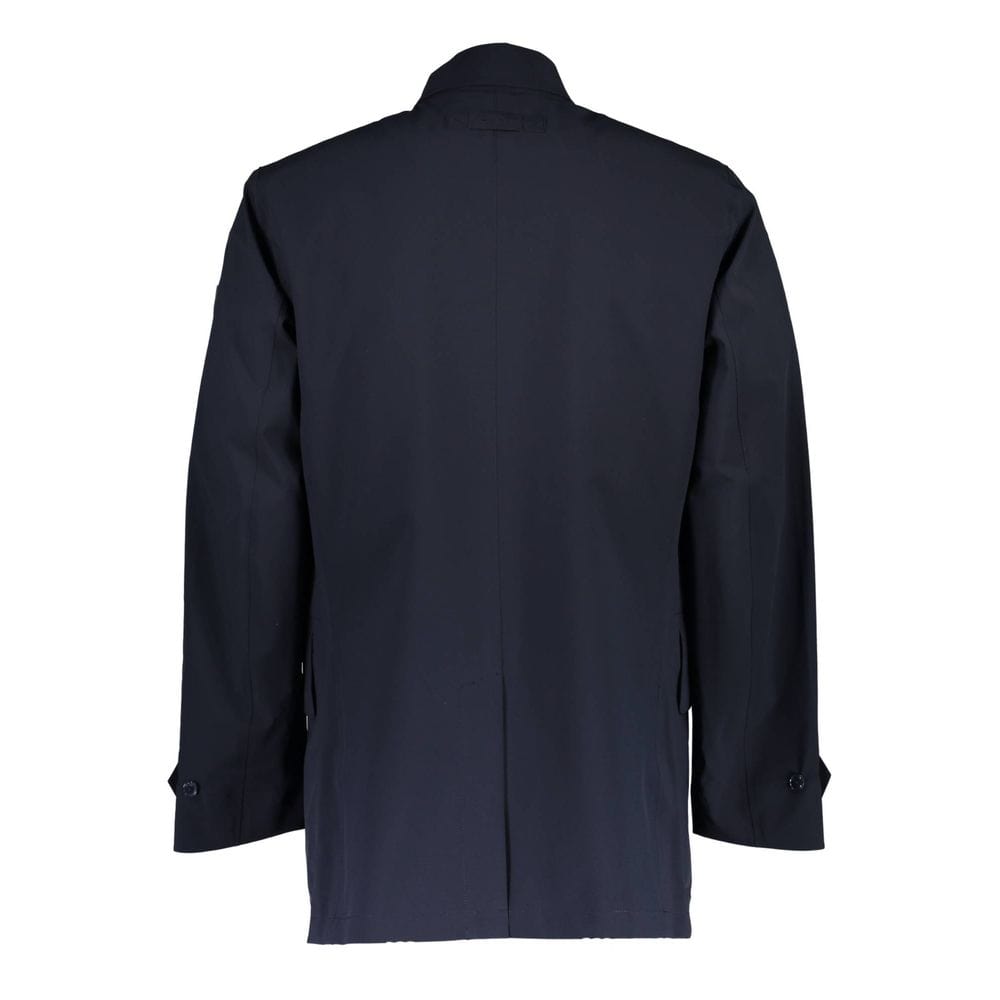 Gant Jackets S Gant Blue Polyester Men Jacket