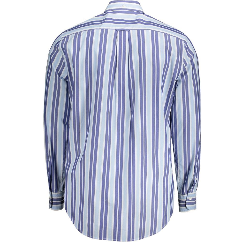 Gant Premium Polos S Gant Light Blue Cotton Men Shirt