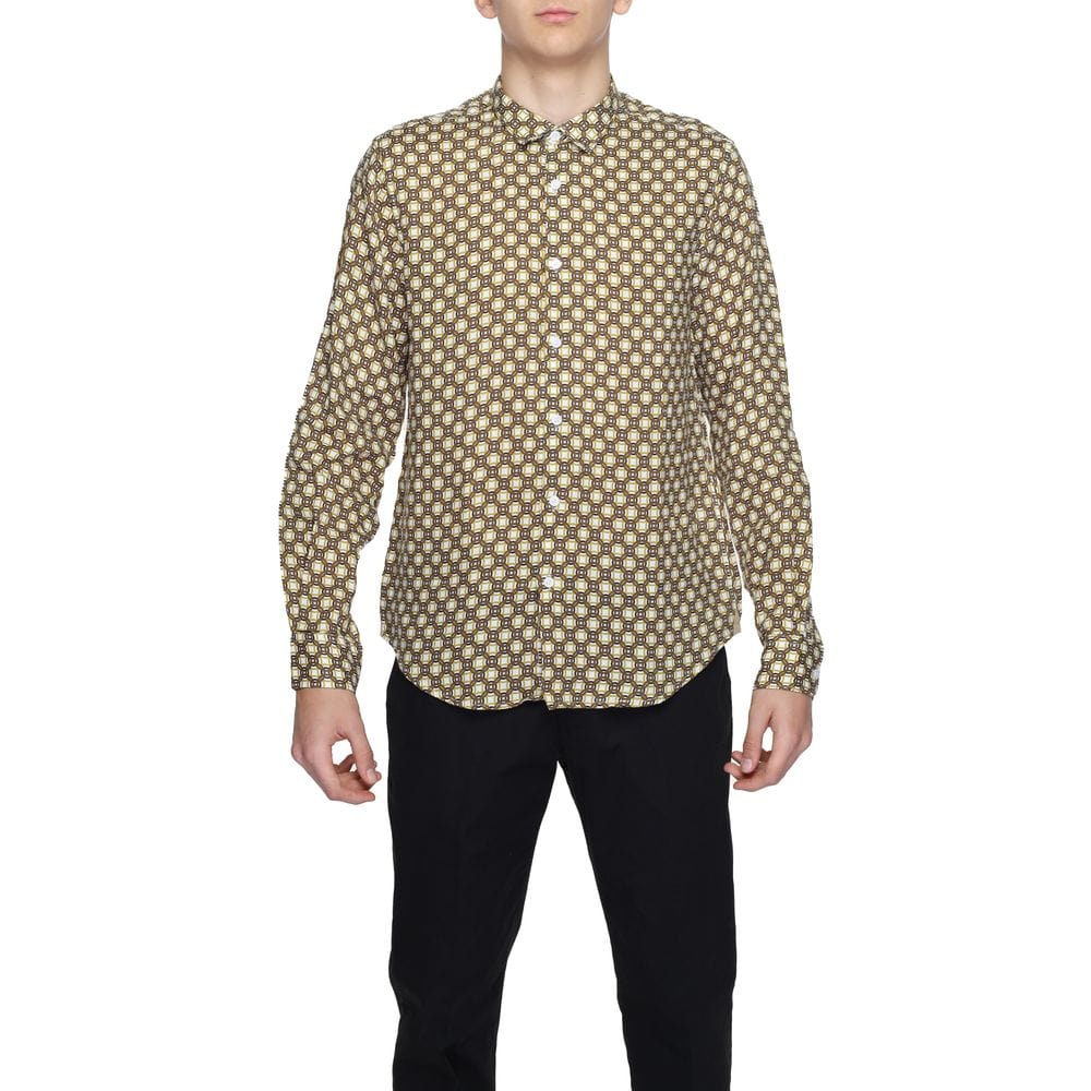 Gianni Lupo Premium Polos Gianni Lupo Beige Linen Shirt
