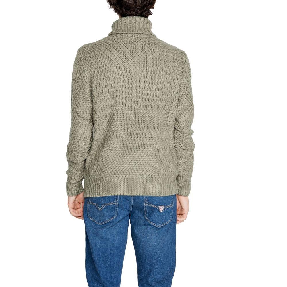 Gianni Lupo Sweaters Gianni Lupo Green Polyester Sweater