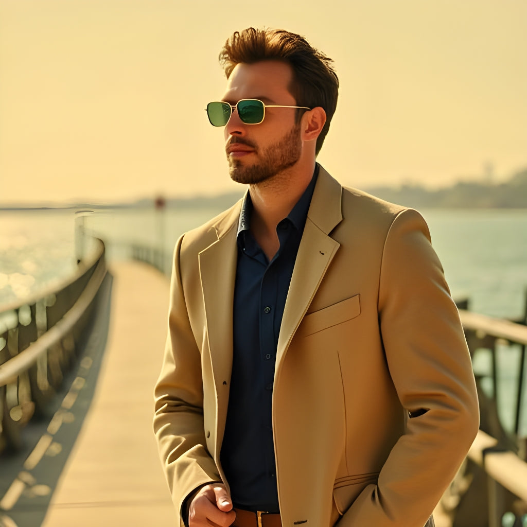 Belstaff Gold Classic Sunglasses